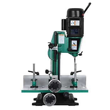 Hisimen 750W/1200W mortiser mortising machine Woodworking Tenoning Machine Punching Square Drilling Hole Machine drilling rig