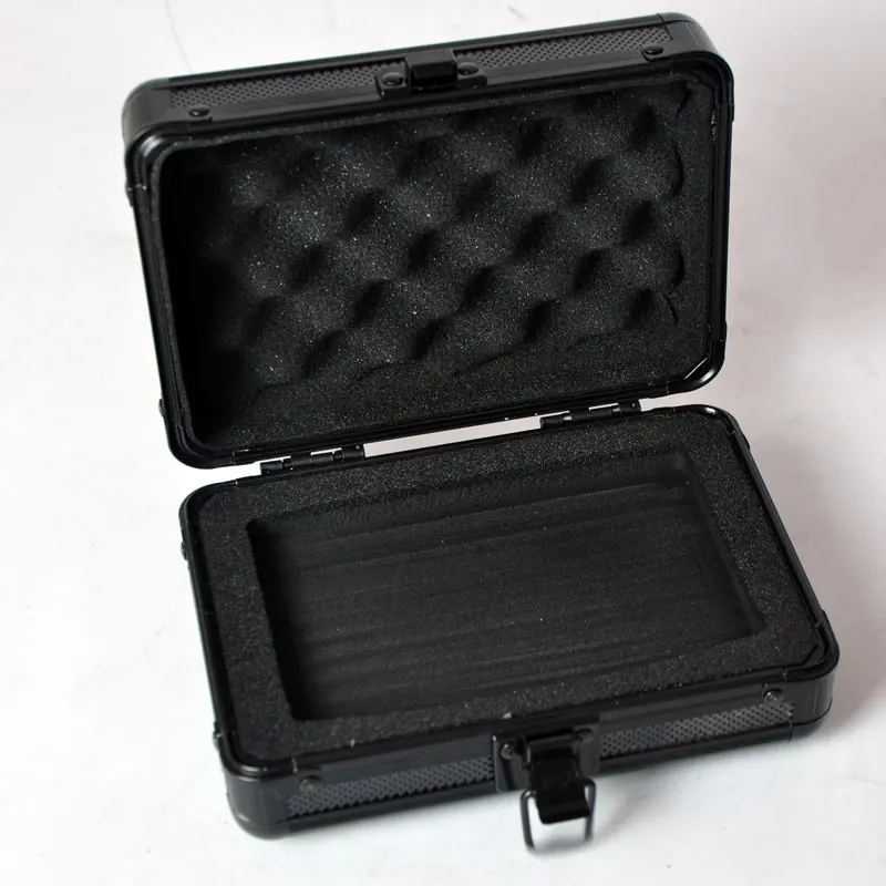 Single Top loaders Storage Box - Aluminum Hard Case fort Rigid Card /Trading Cards / Sports Card