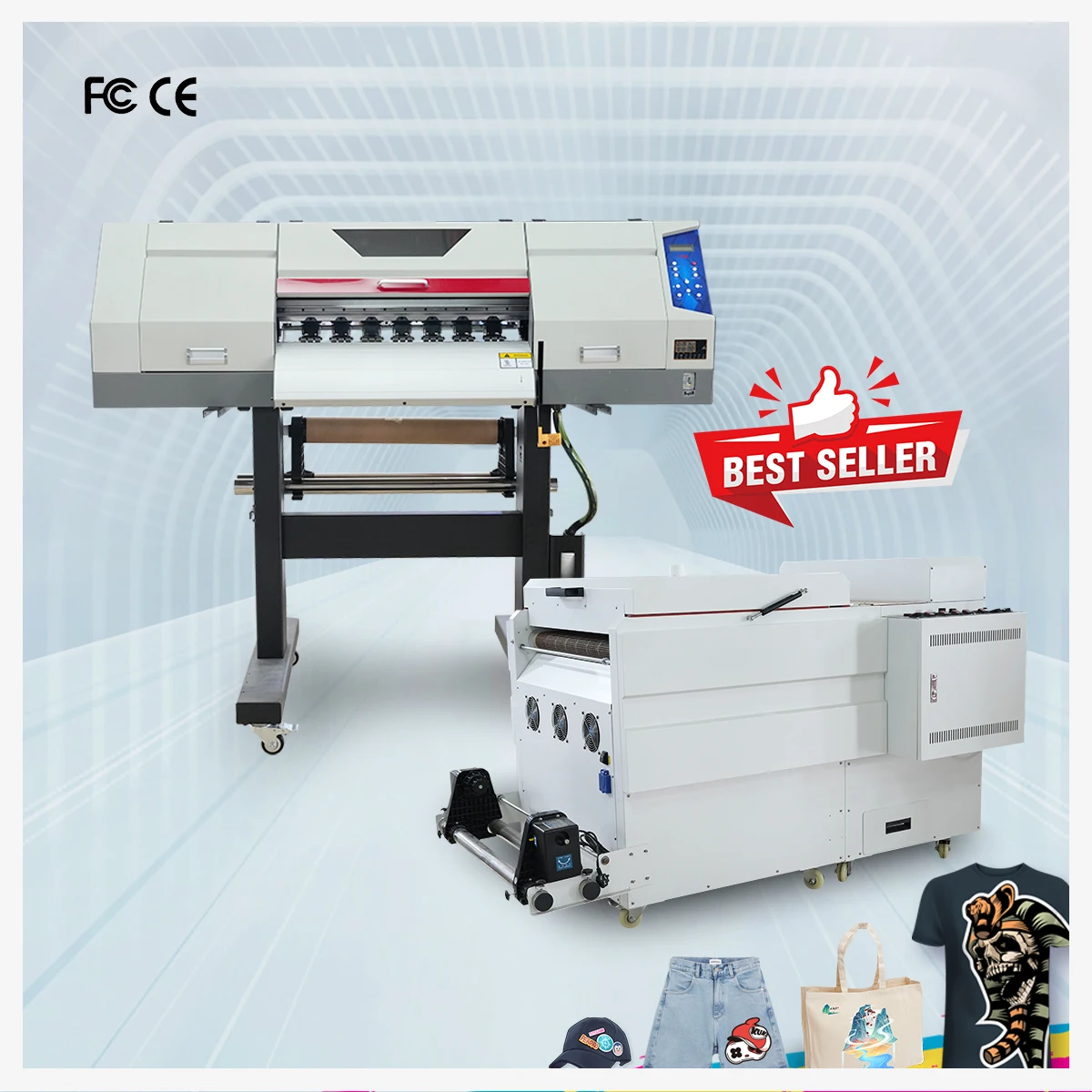 A1 impresora dual head i3200 digital dtf printer a1 for tshirt printing machine with shaker dtf film dtf printer machine
