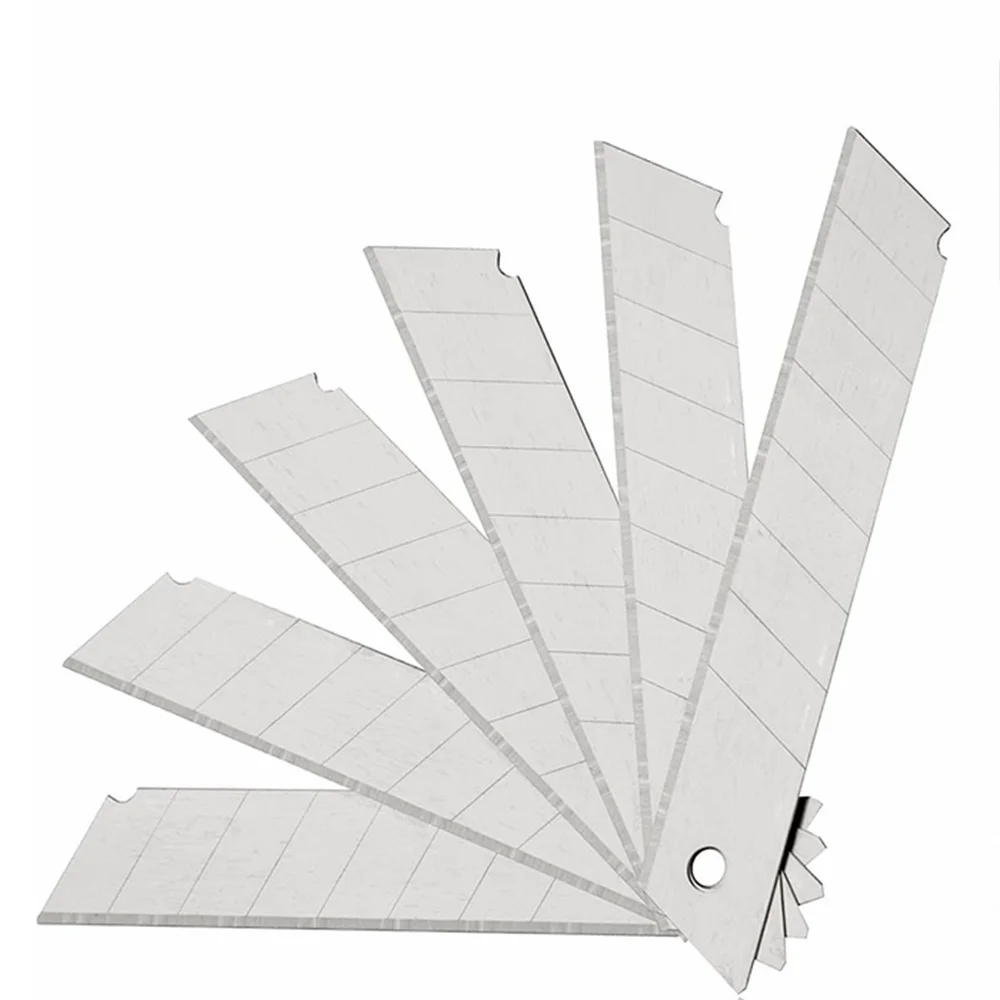 Sharp and Durable Material Cutter Knife Snap Off Blade 9mm Cutter Knife Utility Knife Blade