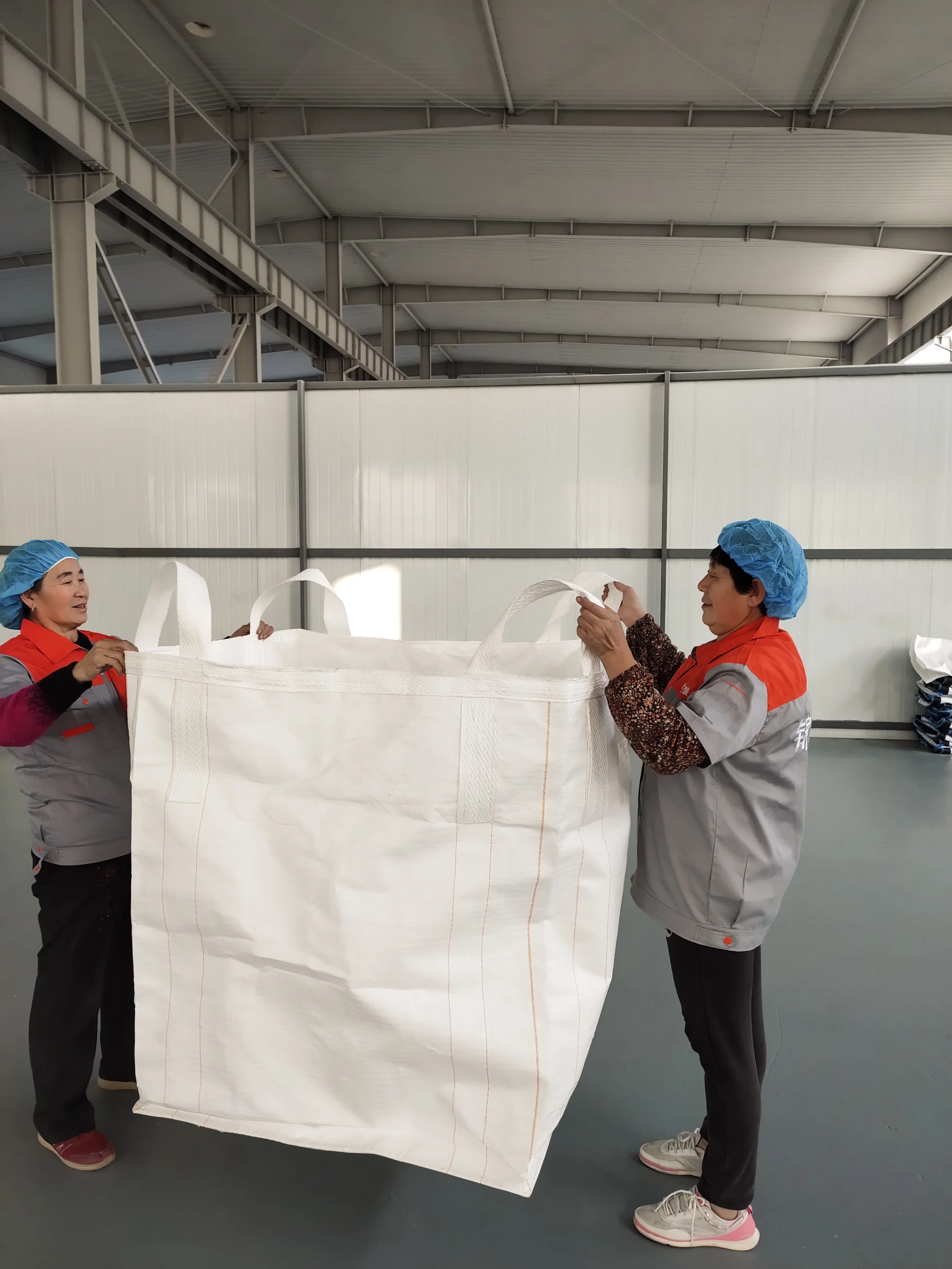 filling and discharge valve spout jumbo bag polypropylene PP big  FIBC bag 1000kg