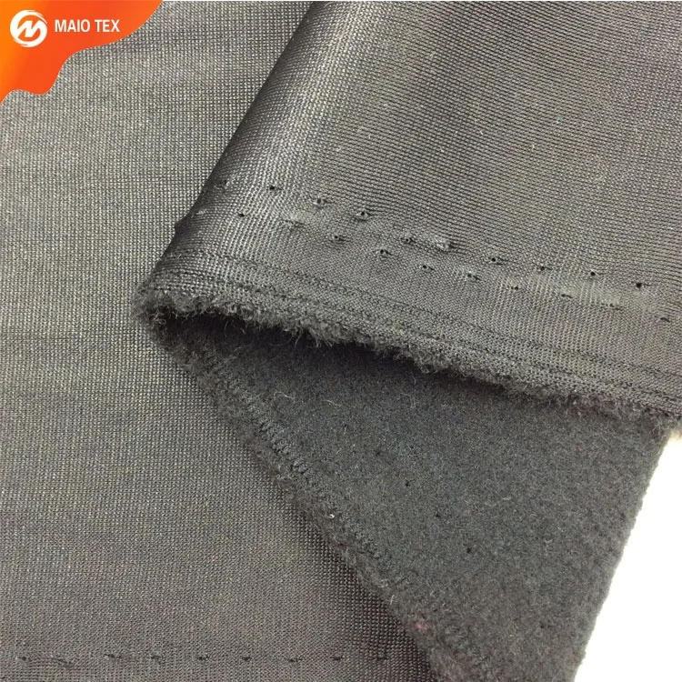 Hot China wholesale 100% polyester warp knitting super poly fabric for track suit sportswear