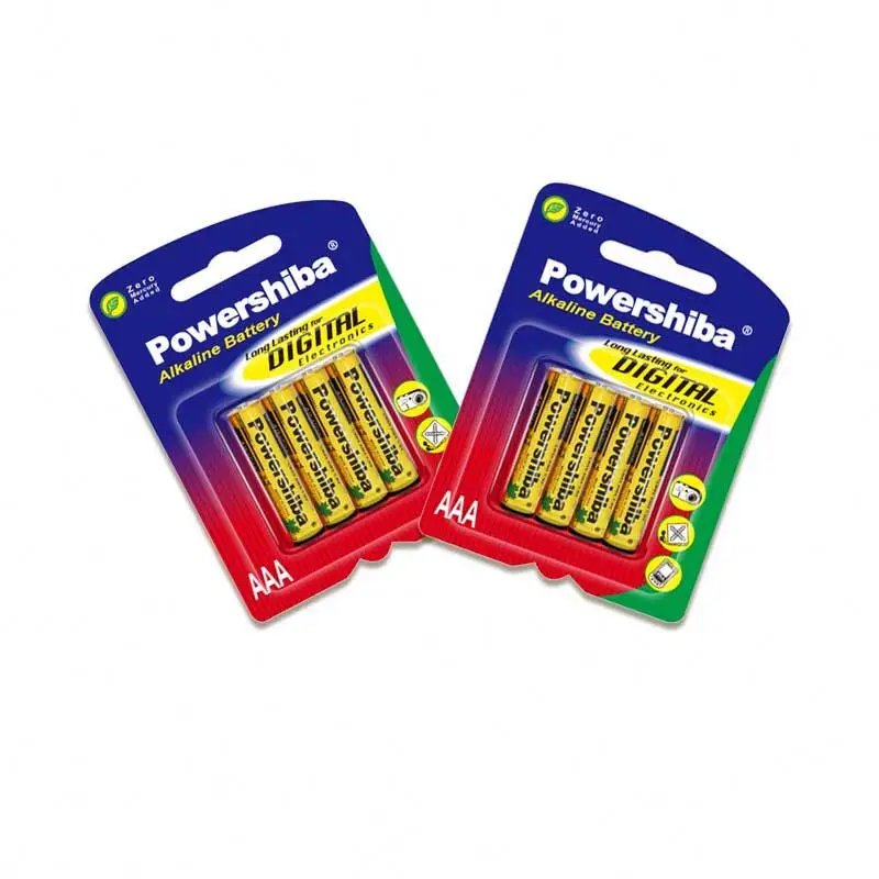 Factory Direct Alkaline 1.5V Lr03 Size AAA AA Am4 Dry Primary Battery with CE and RoHS