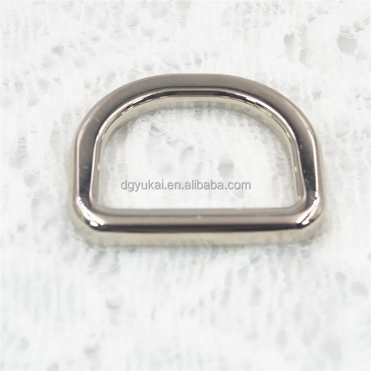 Metal Slide Safety Harness Release ROSE GOLD D ring Buckle Metal Loop For Bag 20mm 25mm