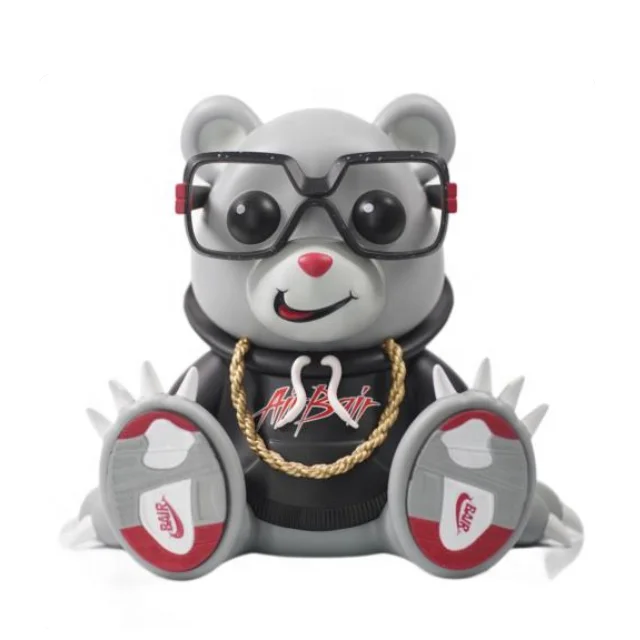 custom made cartoon bear vinyl figure toy /make your own soft  vinyl toys /customized size vinyl toy figure manufacturer