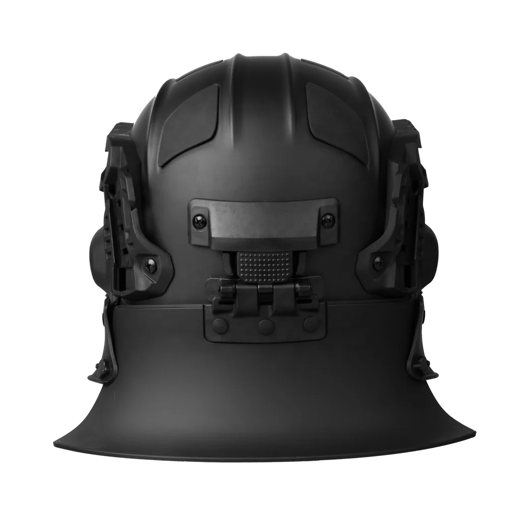 Modular full protection puncture resistant fireproof Riot Helmet Anti Ballistic carbon fiber tactical helmet