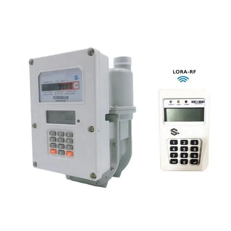 STG16-S  Split Keypad Prepaid Gas Meter Aluminum case or Steel case with CIU LORA-RF