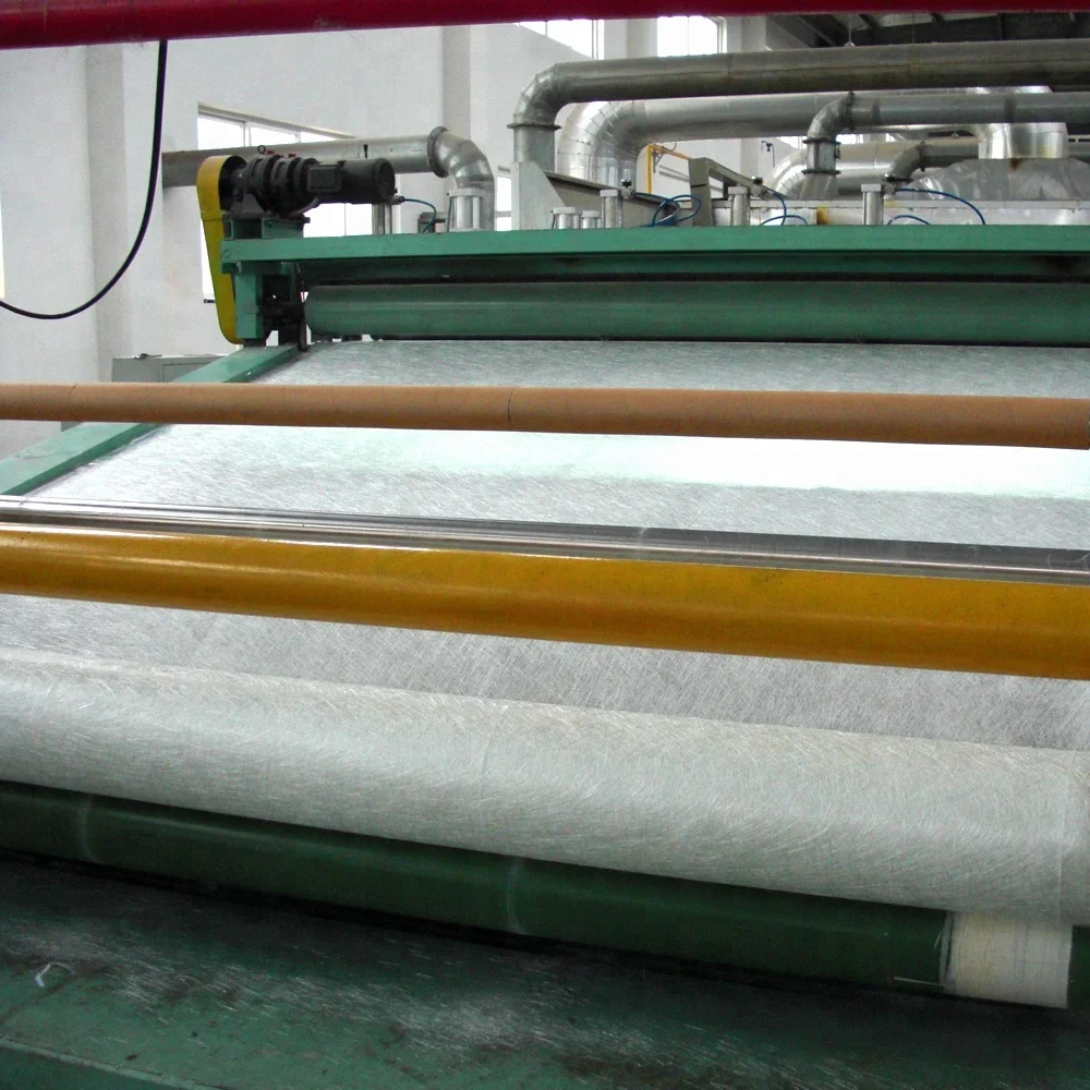 Waterproof chopped strands fiberglass mat for boats