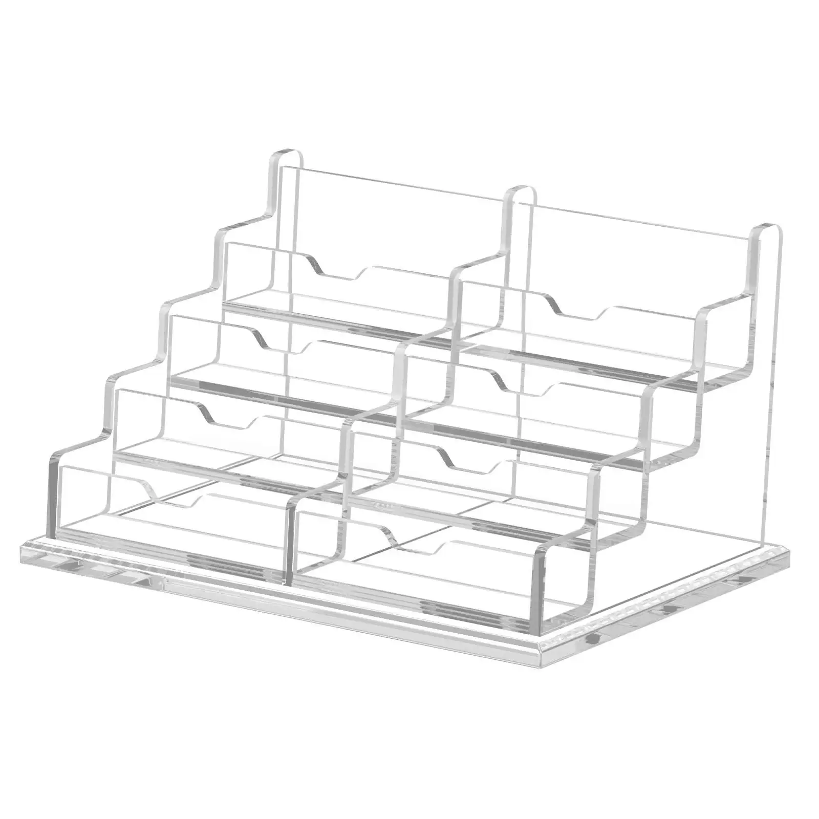 Clear Tabletop Acrylic Business Card Holder Transparent Acrylic Business Card Stand Holder Name Card Case Name Display Box