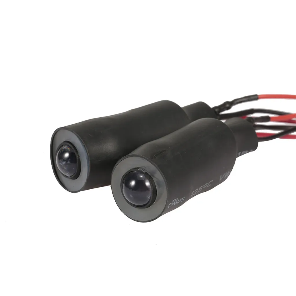 RC Car LED Headlights Angel Eyes Dual Color Headlights for 1/10 RC Rock Crawler Axial SCX10 RC4WD Traxxas TRX-4 Cars