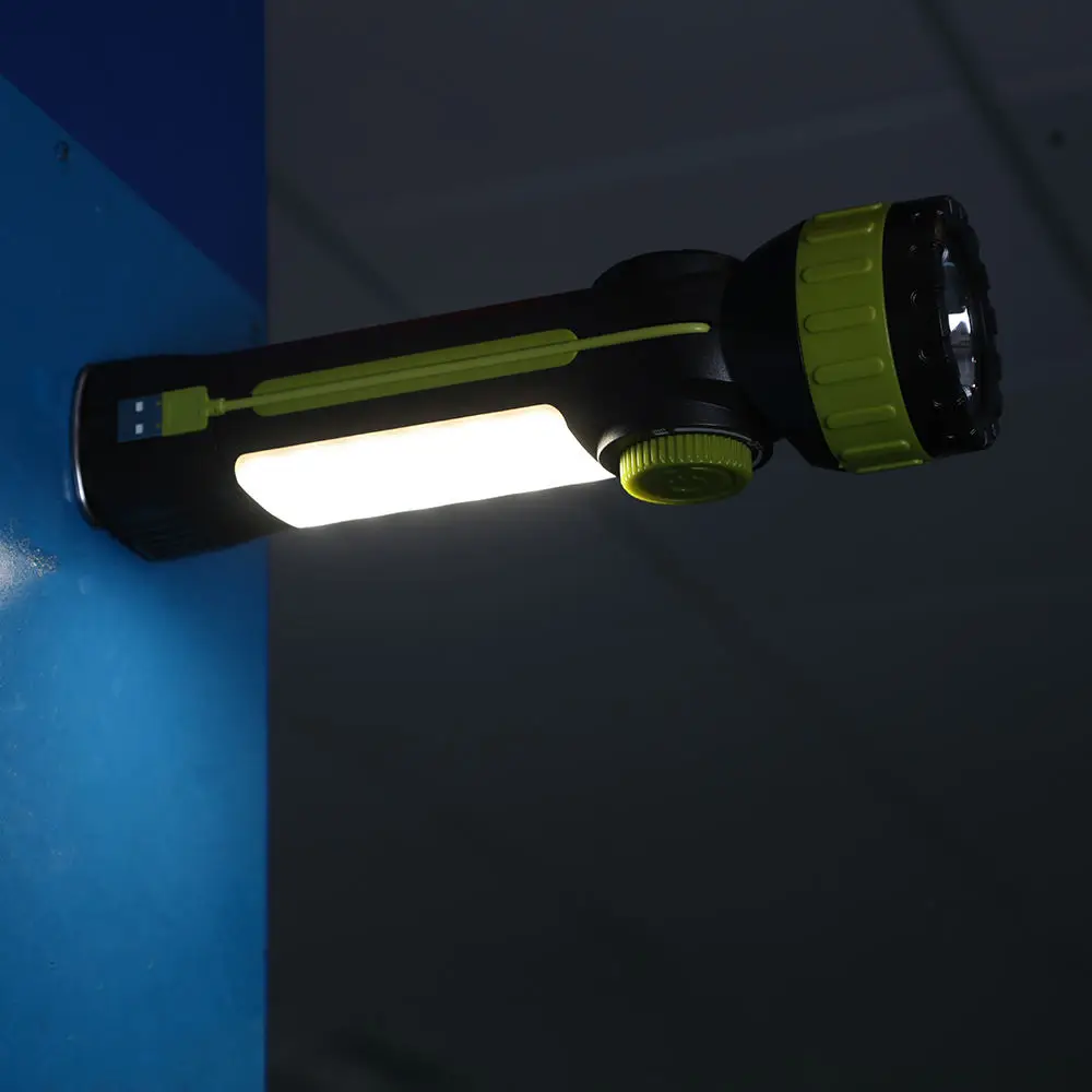 Hot sale Powerful portable built-in usb cable magnetic unique design led light camping lamp with hook