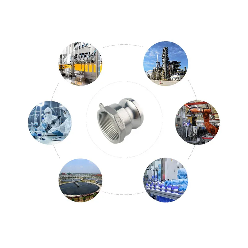 304 stainless steel quick connector male and female pagoda A type leather hose water pipe quick connector