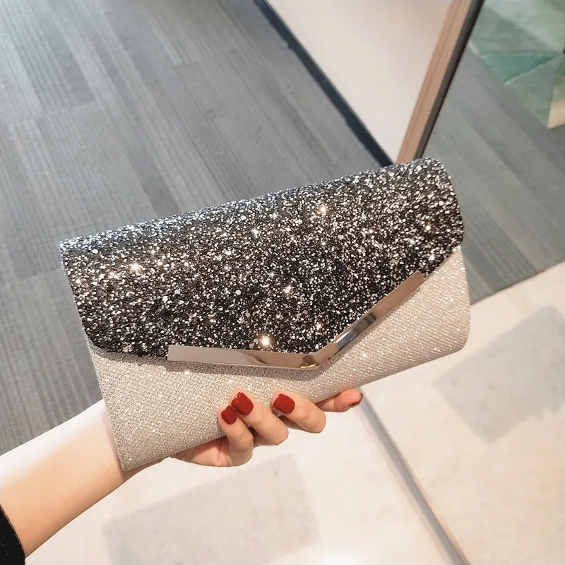 
Low Price Fashion Shiny Rhinestones Woman Handbags Mini Shoulder Crossbody Clutch Evening Bags Ladies 