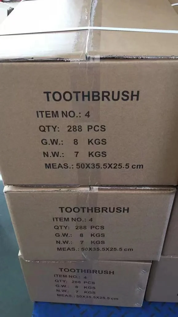 Factory Direct Best Quality Logo Printed Cheapest Adult Toothbrush