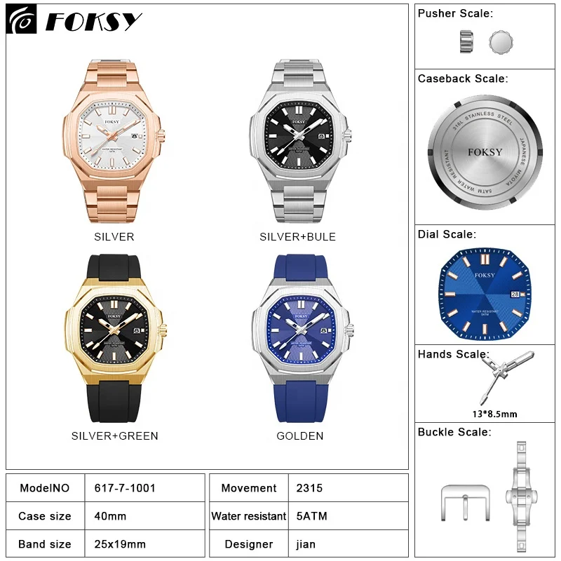 New design your Own Watch Classic Luxury Custom with Logo Minimalistic All Stainless Steel Hand Wrist Quartz Watch For Men