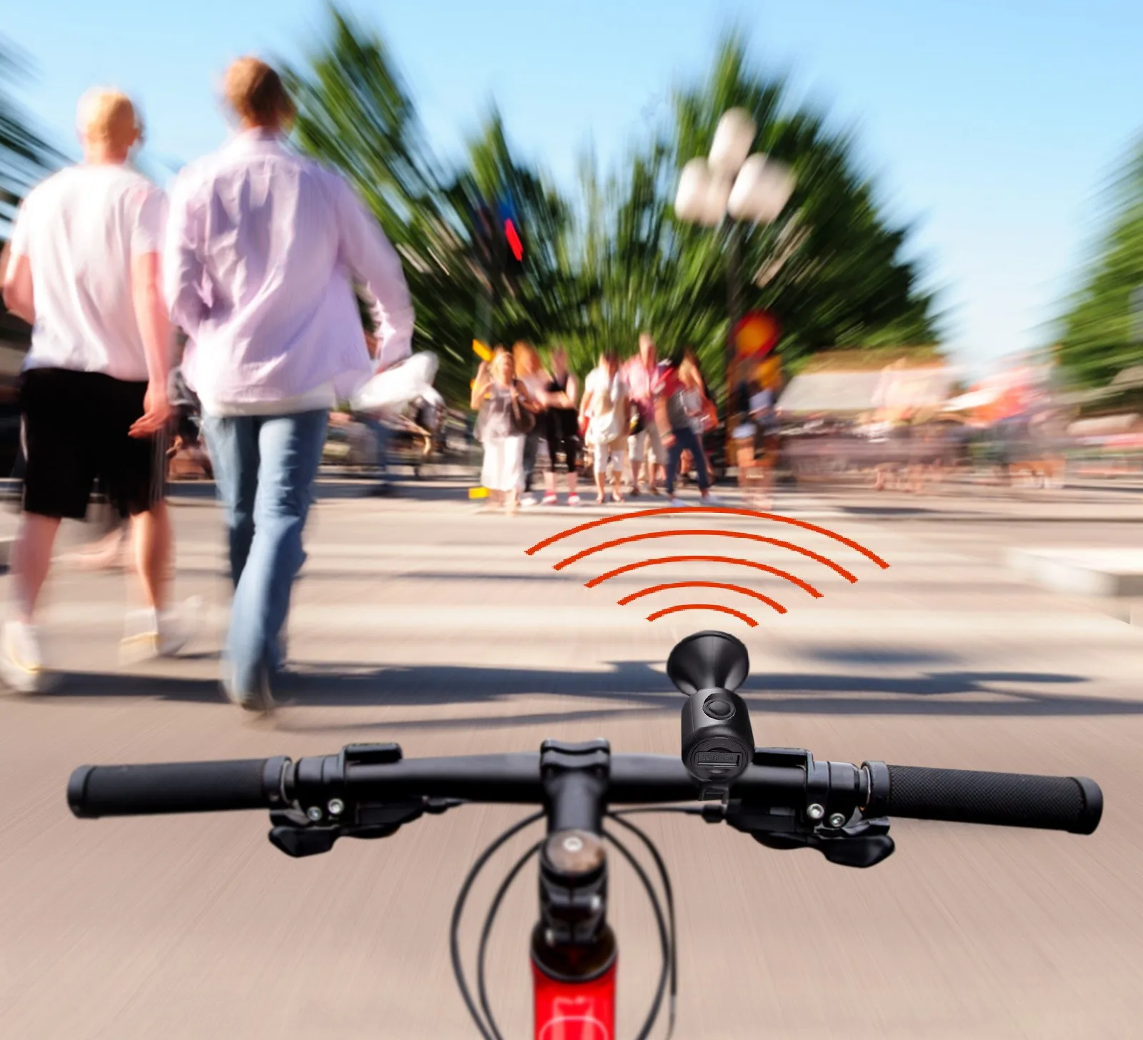 Велосипедный Электрический звуковой сигнал 120 дБ