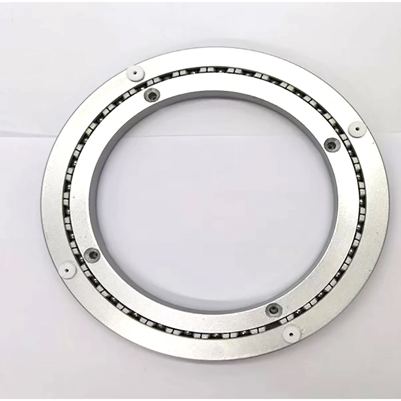 Dining table with marble lazy susan turntable bearing mute bearing furniture accessories