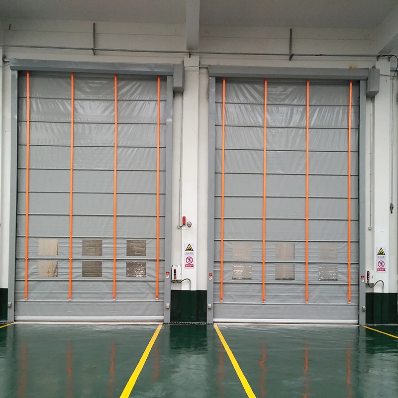 Factory Direct Sale New Design Steel material Industrial Stacking folding Door For factory