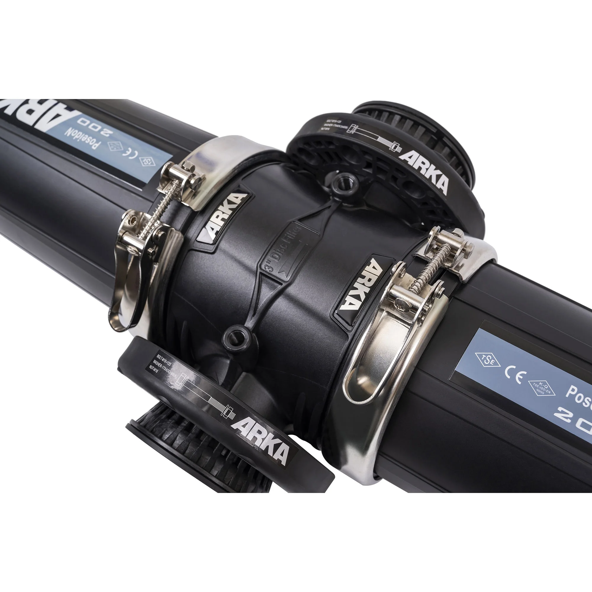 4' Inch H Type Irrigation Drip Automatic Water Treatment Disc Filter Irrigation System