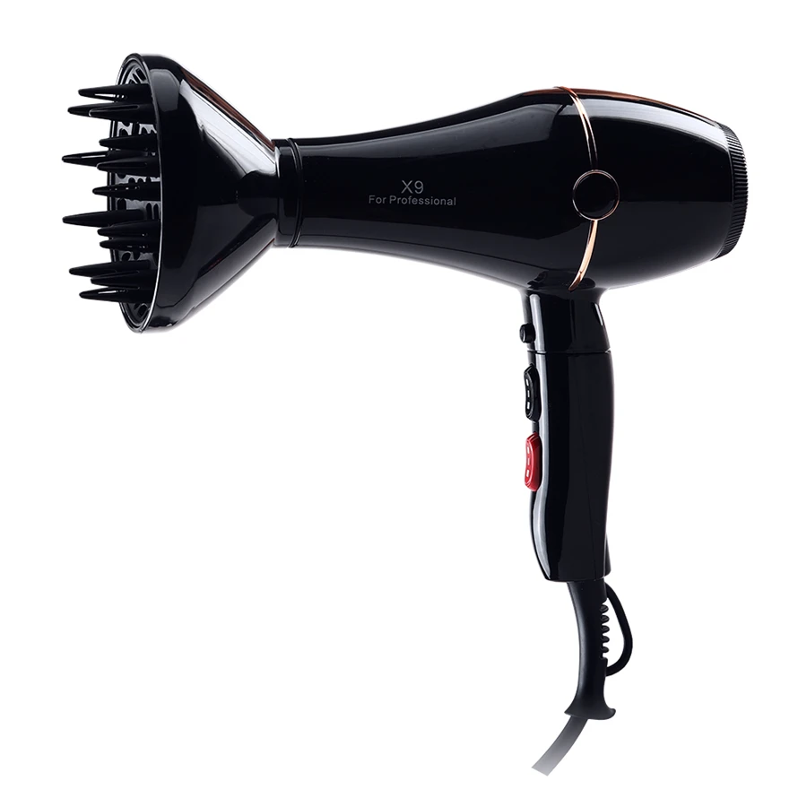 X9 Wall Mounted Professional Hotel Professional Blower Cold Hot Air Electric Hair Dryer Plastic Ionic Salon 3 2 1 1 Concentrator