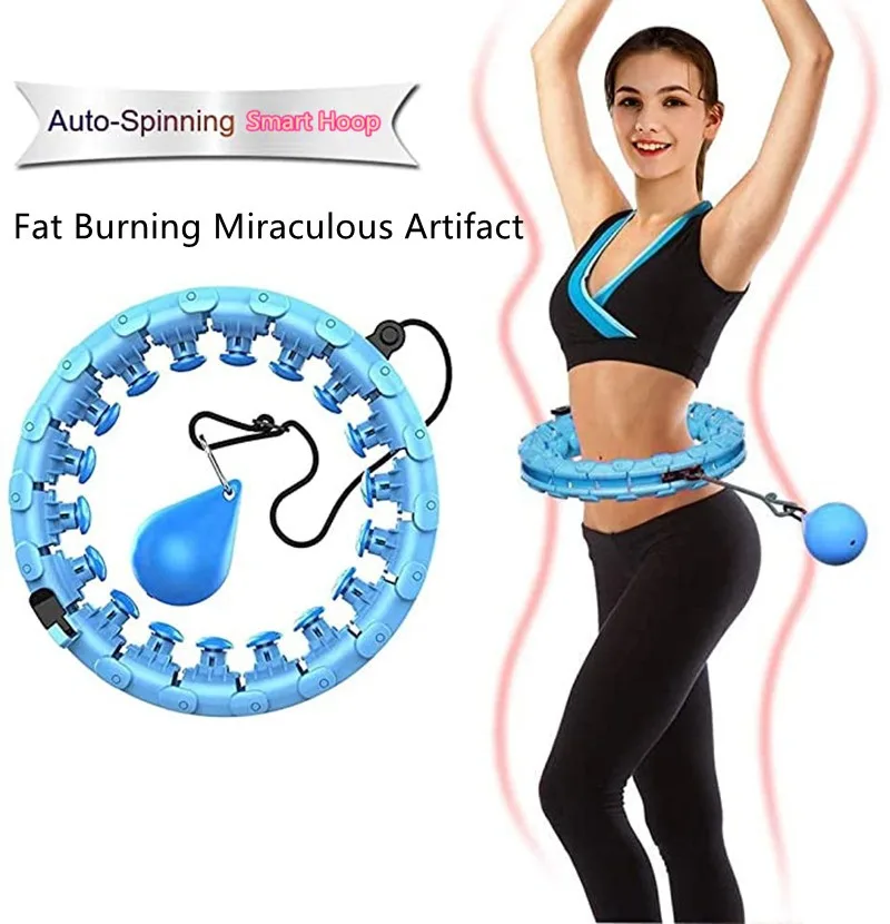 
Segorts hula hoops 24knots LOGO custom upgraded with weight CUSTOMIZABLE COLOR size for adults weight loss 