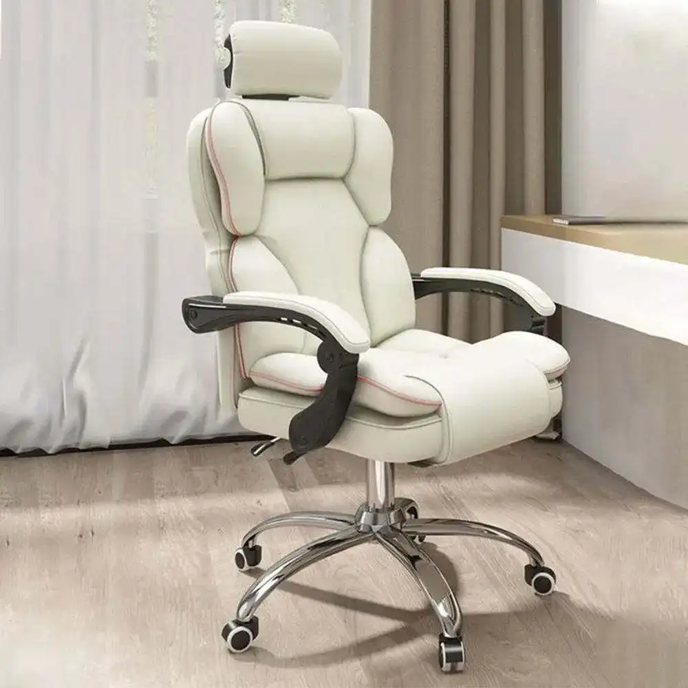 High Quality Comfortable Adjustable Swivel Lift Chairs Ergonomic Boss Leather Office Chairs