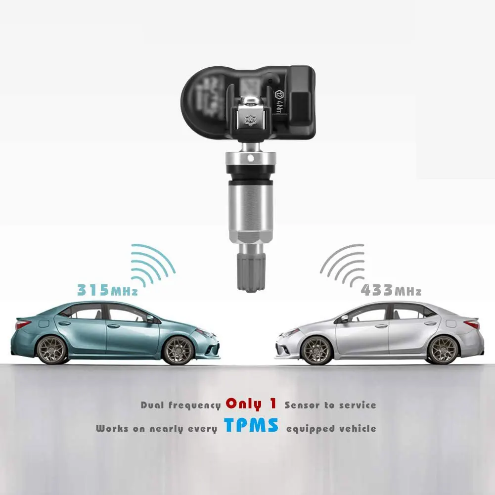 Auto parts car accessories replacement clamp in universal tpms sensor programming wireless tire pressure monitoring