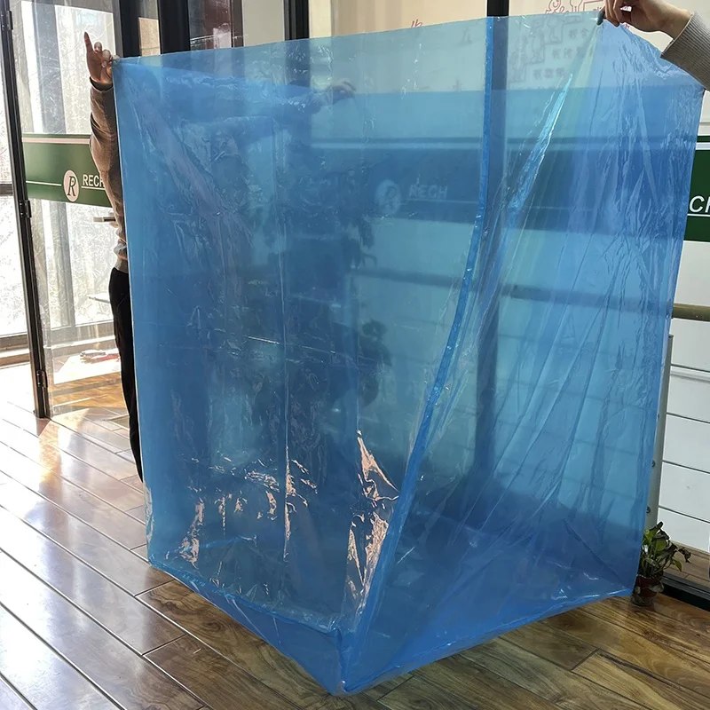 PE waterproof cover plastic film transparent for pallet