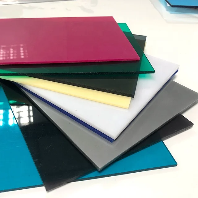 black transparent curved sheet manufacturer plate polycarbonate