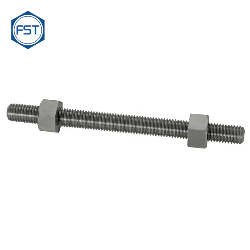 High Quality HASTELLOY C4 HEX CAP SCREW  N06455 2.4610 HEX  NUT AND stud bolt