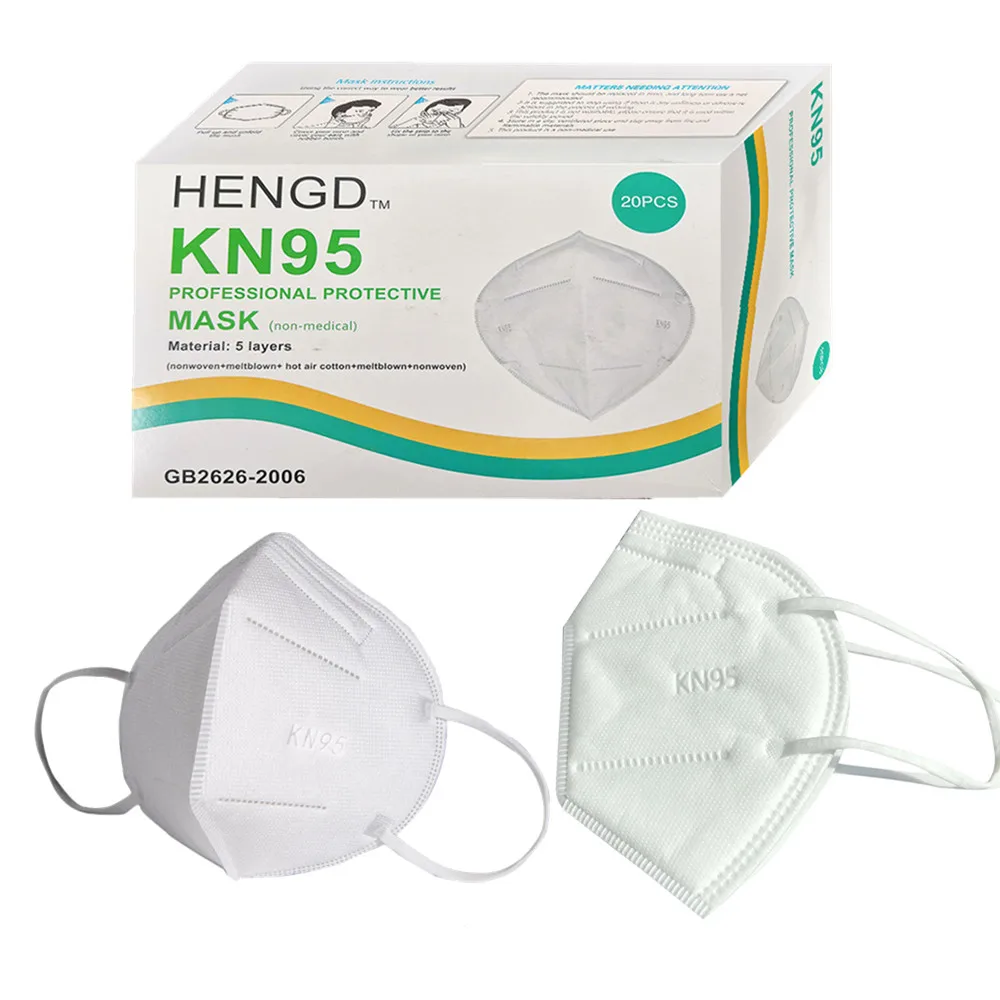 
 KN95 маска из нетканого материала загрязнения воздуха дыхание кН 95 маска с CE  