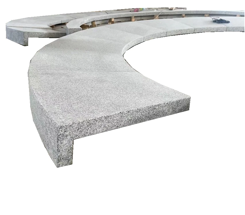 Customize Dark Grey Granite Curbing Stone Outdoor Kerbstone