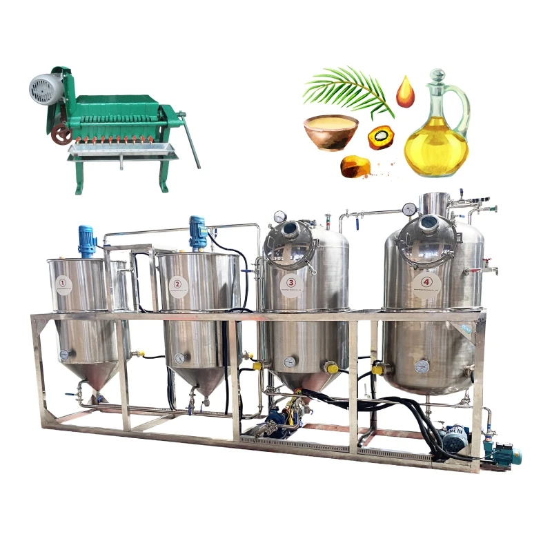 Innovative Technology Refinery Oil Machine Oil Refinery Machine Small Scale Cooking Oil Refinery Machine