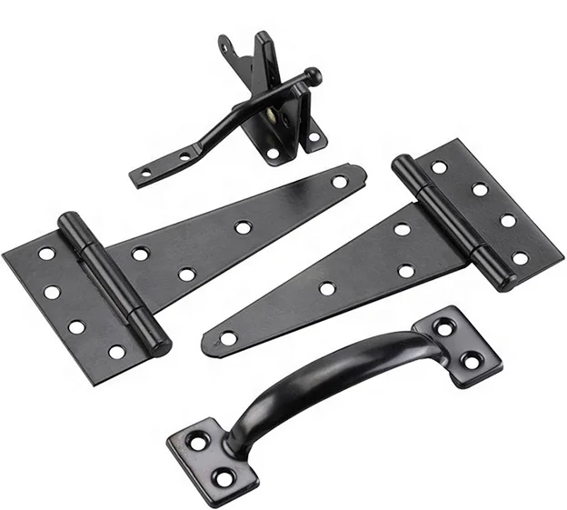Fence Hardware Gate Kit Garden Fence Accessories High Quality Wood Metal Powder Coated Bag Hardware Steel ,SS304