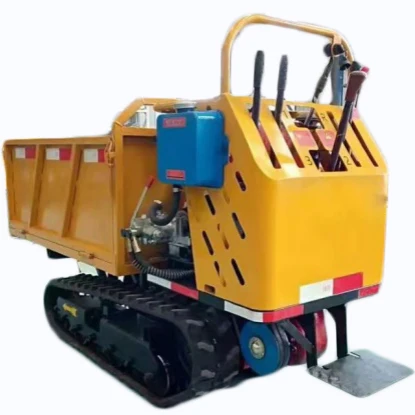 small mini crawler new gasoline engine 500kg loading dumper trucks