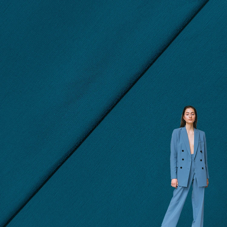 Plain Dyed Knitting Rayon Ponte Roma Fabrics High Quality Solid Nylon 60S Tencil Roma Fabric