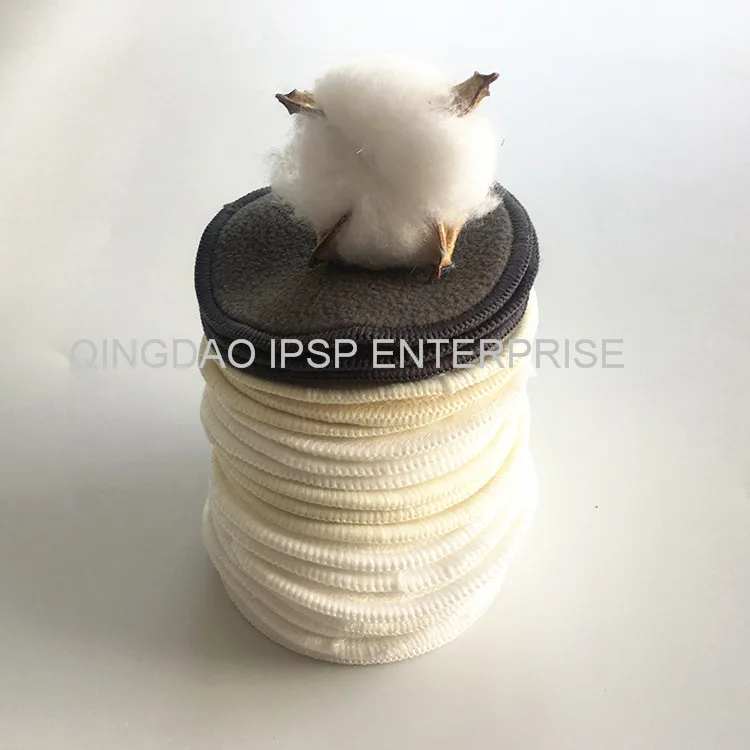 Многоразовые бамбуковые ватные тампоны для снятия макияжа