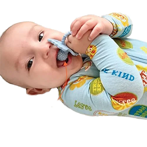Soft Food Silicone Nipple Infant Safe Circle  Nipples Toddler Pacifier Kids Teether Toy Fruit shaped pacifiers For Boy And Girls