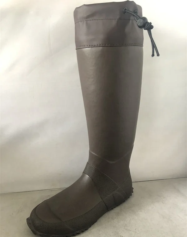 Wholesale Knee Soft Unisex Rubber Boot For Farmer Working Farmland Boot Men and Women Rice Paddy Boots
