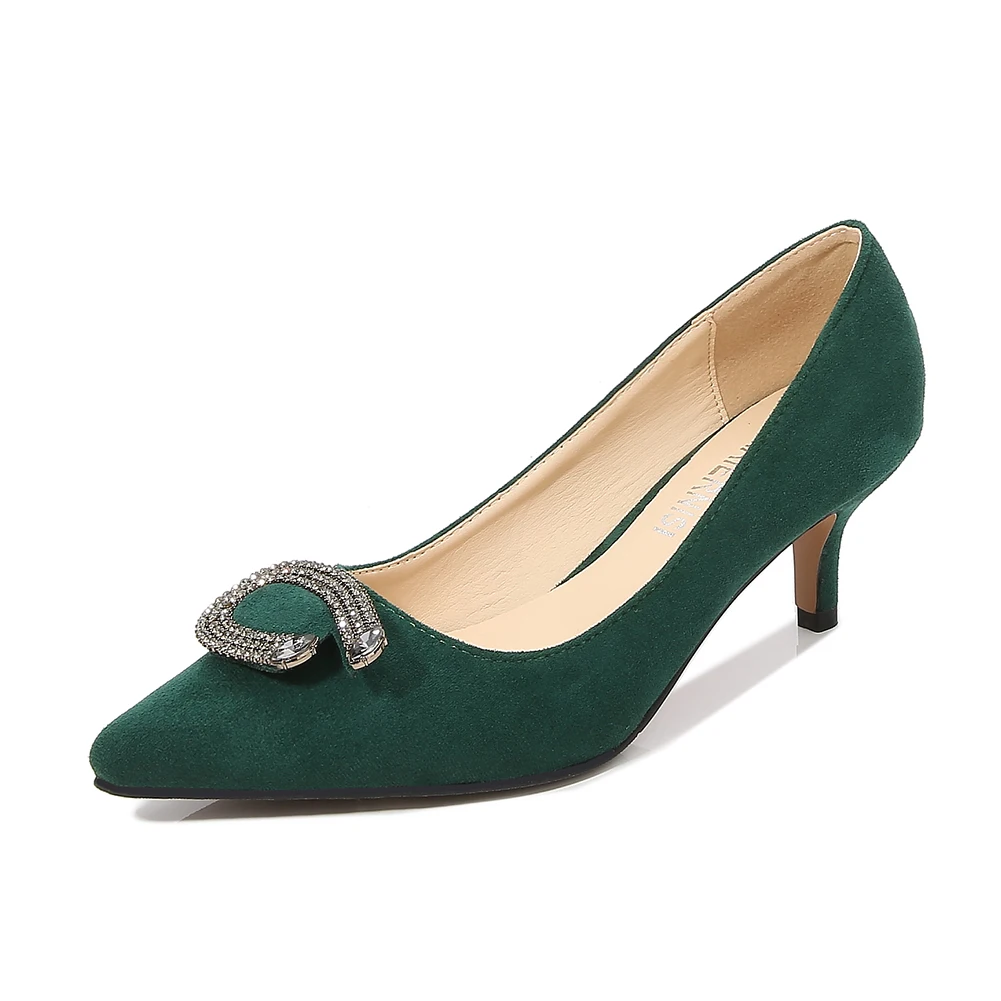 Luxury Heels For Women Wholesale Suede High Heels Shoes Party Shoes Women Stripper Shoes Heels Office Classic Pointed Toe Pumps