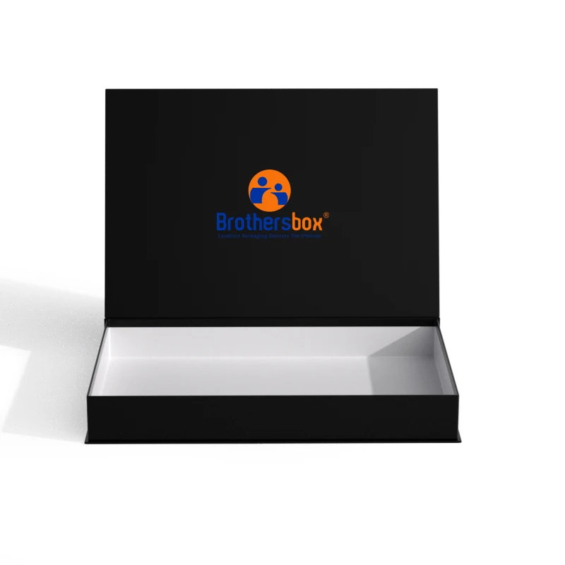 Wholesale Paper Low MOQ Custom Recyclable  Printed Blank Book Shaped Style Storage Packaging Gift Box