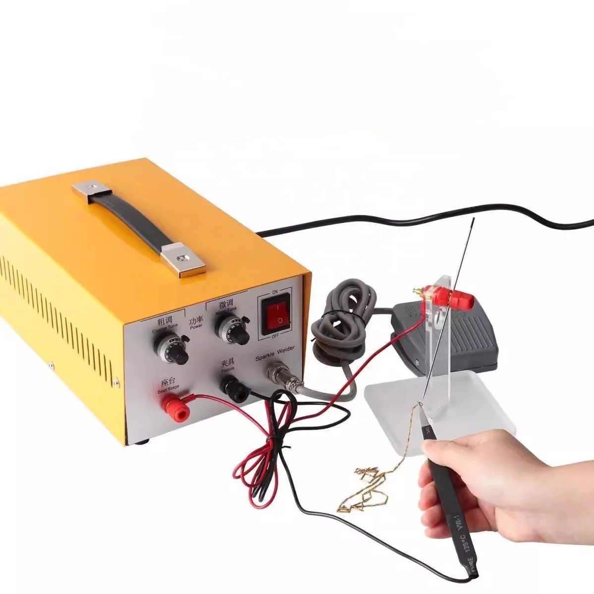 30A Jewelry Tools Equipment Spot Welding Machine Jewelry Permanent  Electronic Sparkle Welder