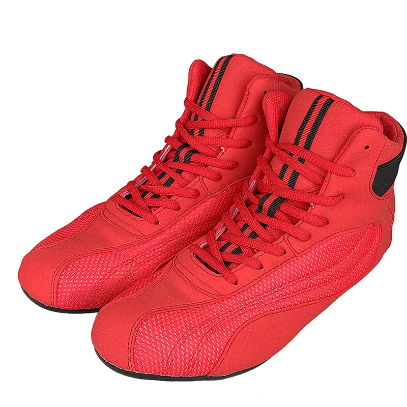 Professional wholesale boxing shoes for sale all colors breathable sneakers boxing shoes recycled