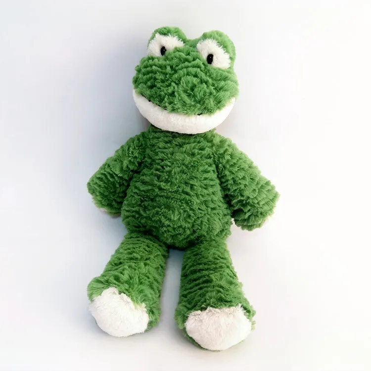 Hot seller new design kids gifts cute baby doll green frog stuffed animals frog soft plush toys