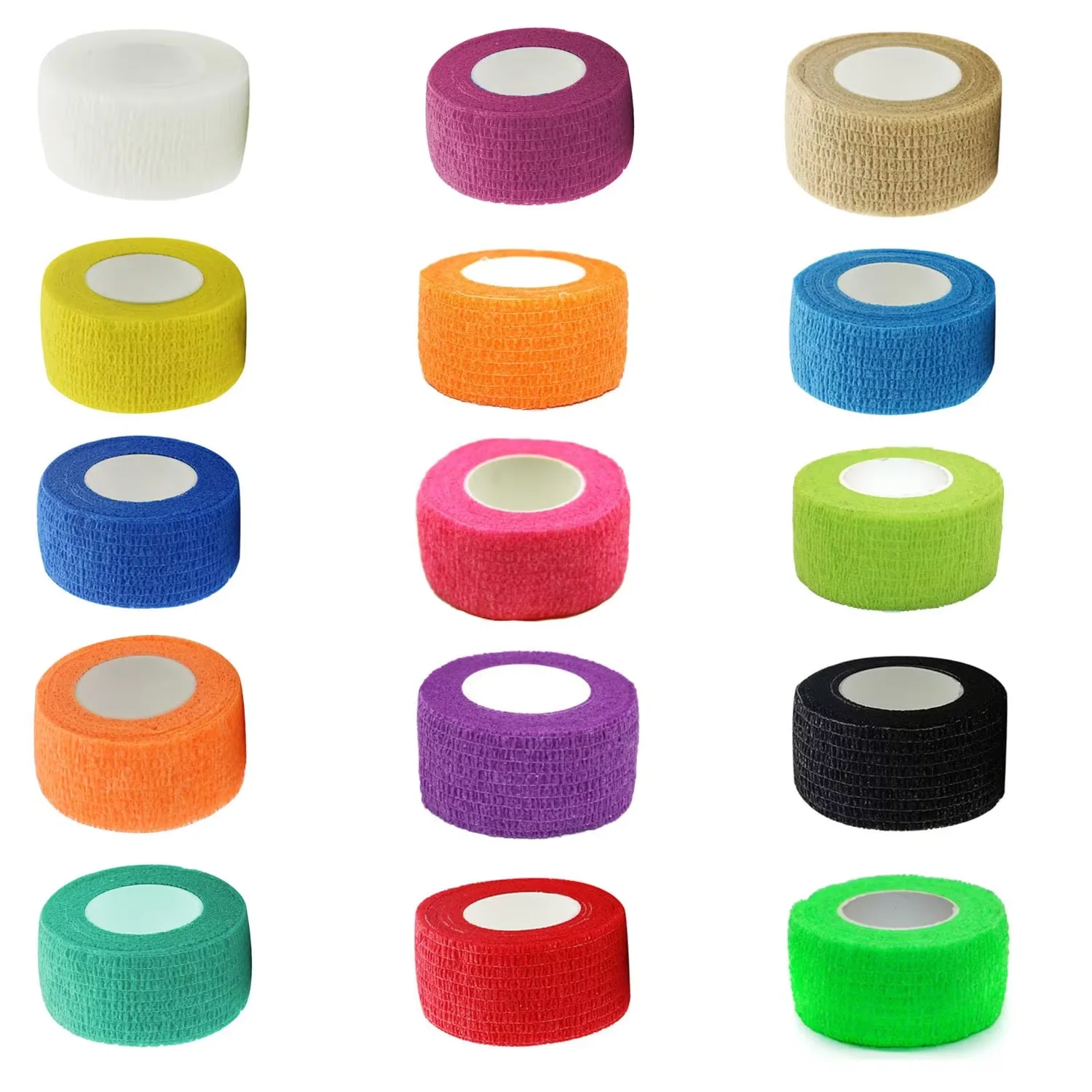 Cotton Cohesive Bandage For First Aid Sports Cotton Adhesive Bandage Cohesive Wrap Self Adherent Vet Tape