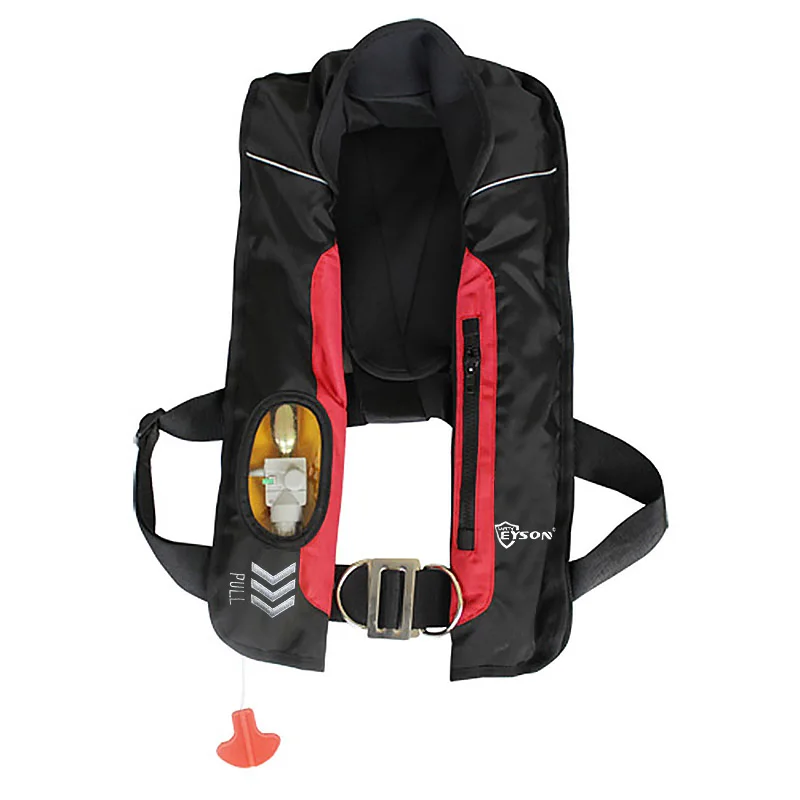 Eyson Hot Sale Buoyancy Aid Snorkeling Rafting Surfing Kayak Life Jacket Automatic Inflatable Neck Life Jacket