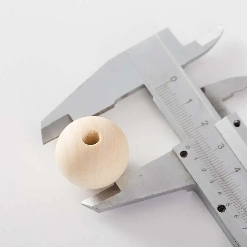 Natural Wooden rosary Beads for Making Jewellery wood bead garland with tassels DIY wooden beads for kids Boho Crafts