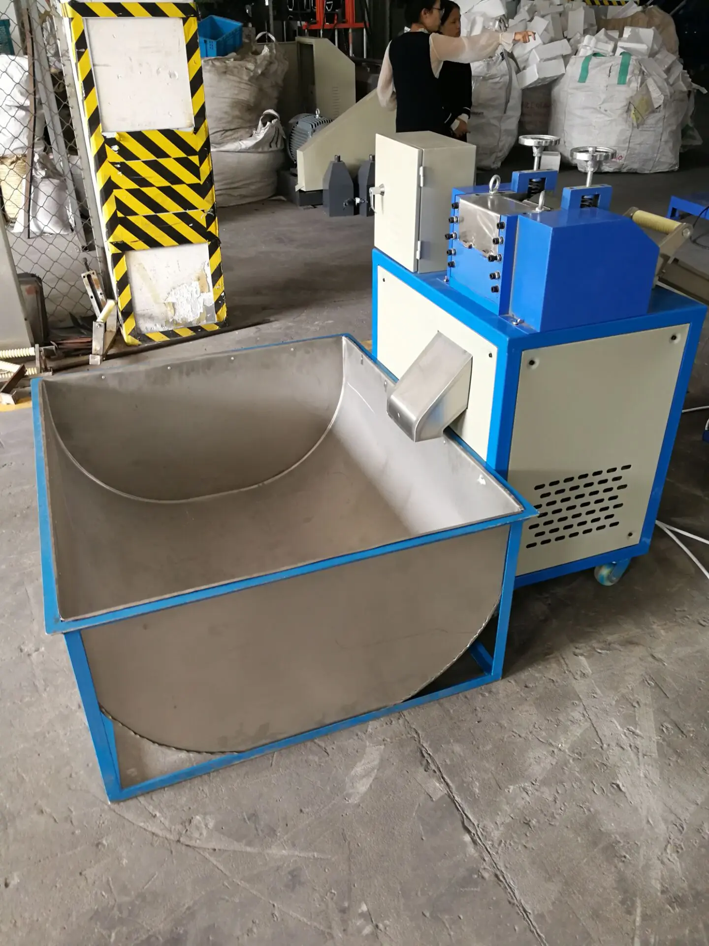 E[S XPS Foam Pelletizer Machine Foam Granulating Machine EPS Foam Pelletizer