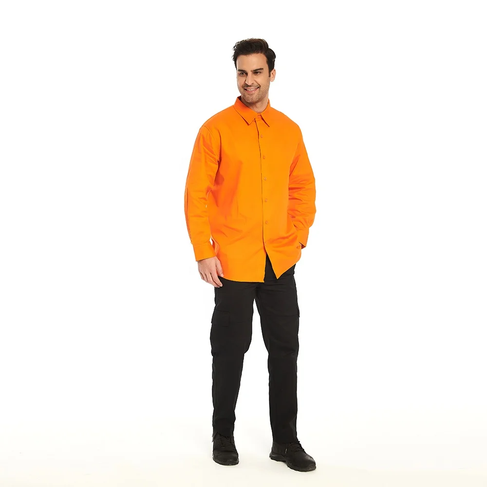 Safety Orange Fireproof Uniform wholesale fire resistant workwear