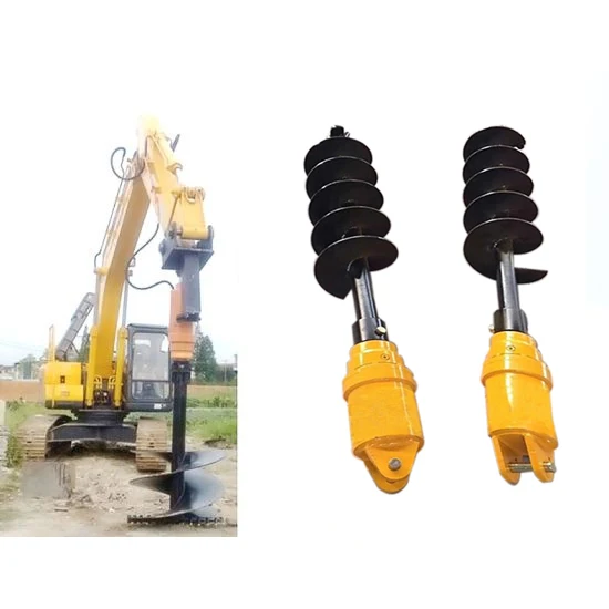 ADH hydraulic ground drilling use for 8T-13T Excavator, Auger Drive / Auger Motor / Drilling Machine for Excavator